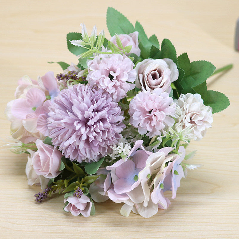 Silk Flower Wedding Bouquet